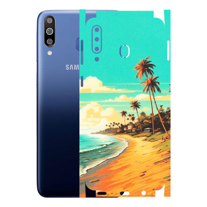 Samsung M/F/Note/Flip and C Phone Skins (All Models) - Miami Beach - Matte Finish (M-136) Samsung Galaxy M30