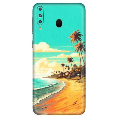 Samsung M/F/Note/Flip and C Phone Skins (All Models) - Miami Beach - Matte Finish (M-136) Samsung Galaxy M30