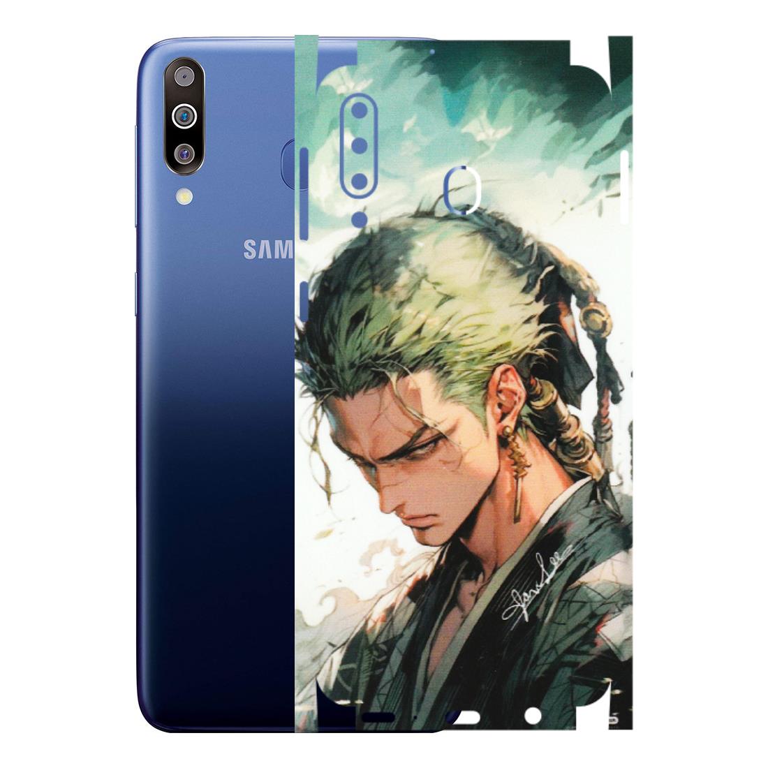 Samsung M/F/Note/Flip and C Phone Skins (All Models) - New Roronoa Zoro One Picece Anime - Matte Finish (M-140) Samsung Galaxy M30