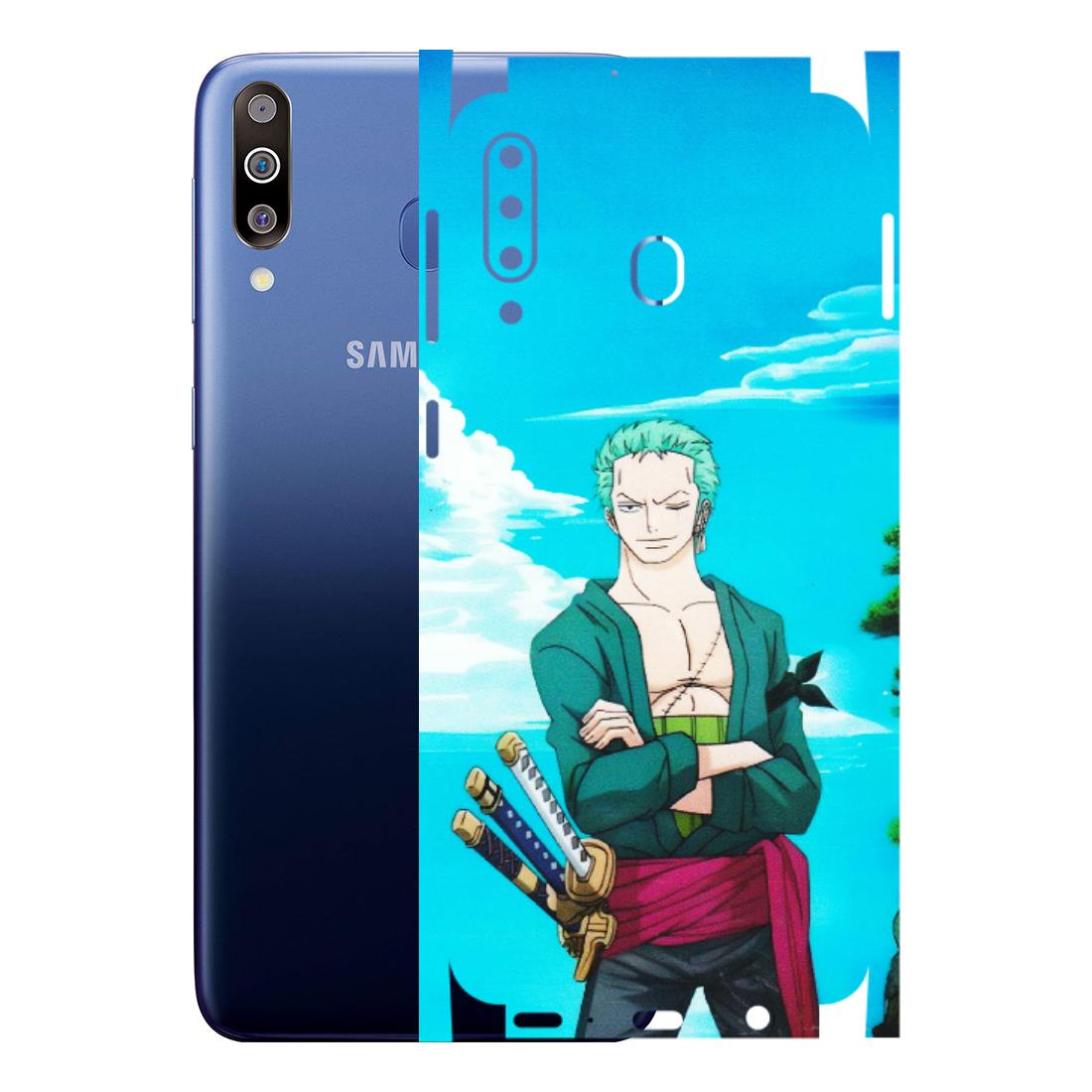 Samsung M/F/Note/Flip and C Phone Skins (All Models) - Cool Swordman Zoro Anime - Matte Finish (M-143) Samsung Galaxy M30