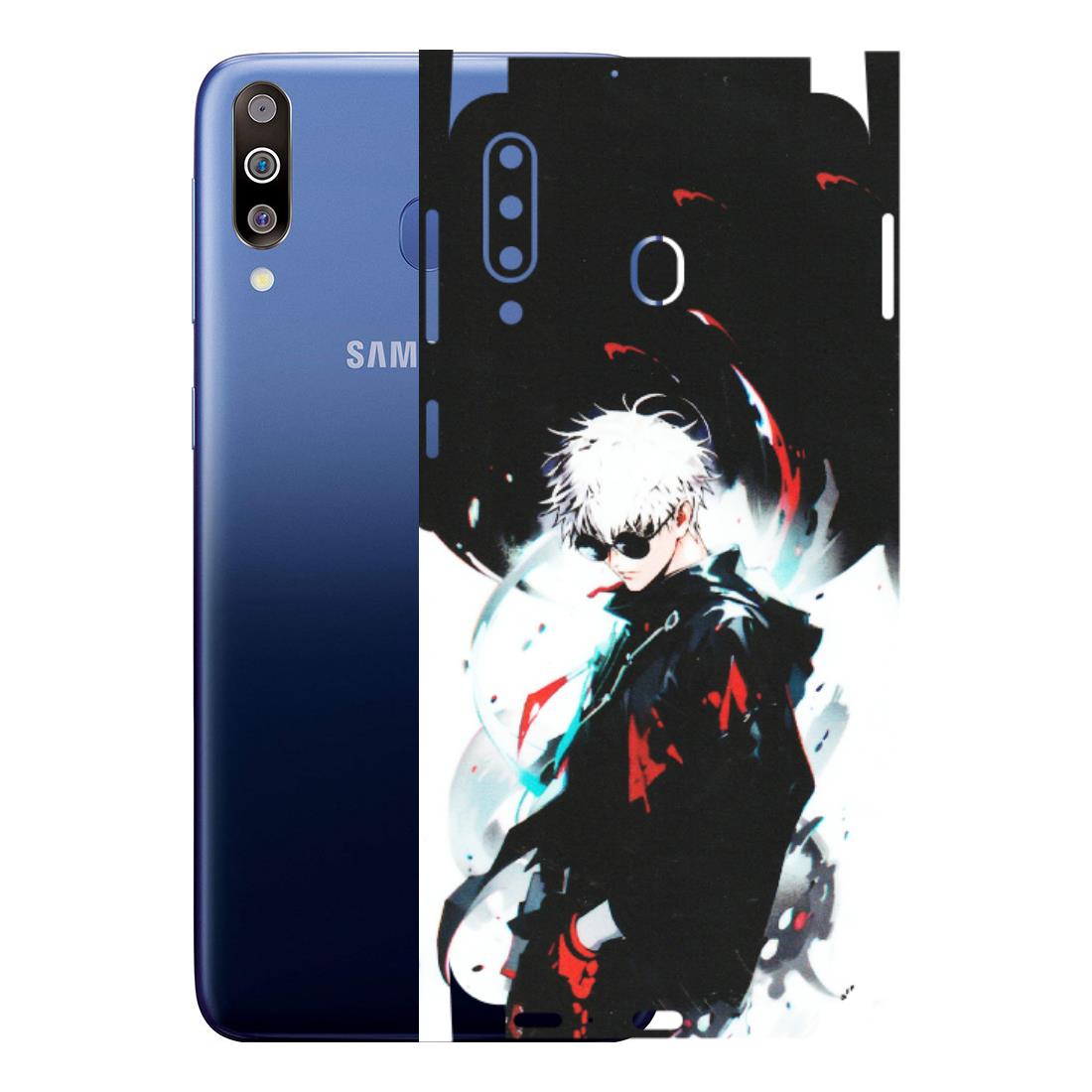 Samsung M/F/Note/Flip and C Phone Skins (All Models) - Gojo Powerful Charater Kaisen Anime - Matte Finish (M-144) Samsung Galaxy M30