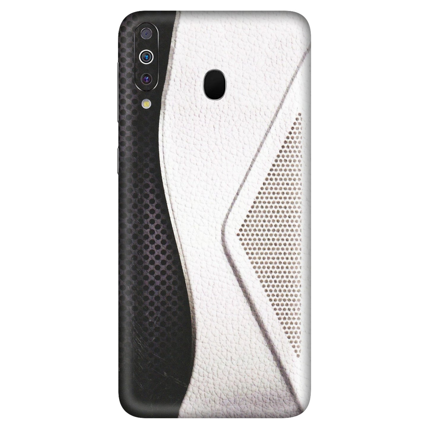 Samsung M/F/Note/Flip and C Phone Skins (All Models) - Black And White Iconic Convoy - Matte Finish (M-149) Samsung Galaxy M30