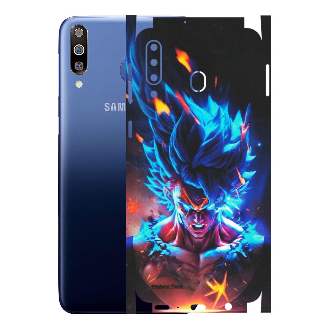Samsung M/F/Note/Flip and C Phone Skins (All Models) - Angry Goku Dragon Ball Anime - Matte Finish (M-150) Samsung Galaxy M30