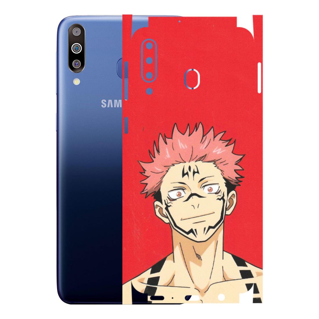 Samsung M/F/Note/Flip and C Phone Skins (All Models) - Ryomen Sukuna Fun Anime - Matte Finish (M-153) Samsung Galaxy M30