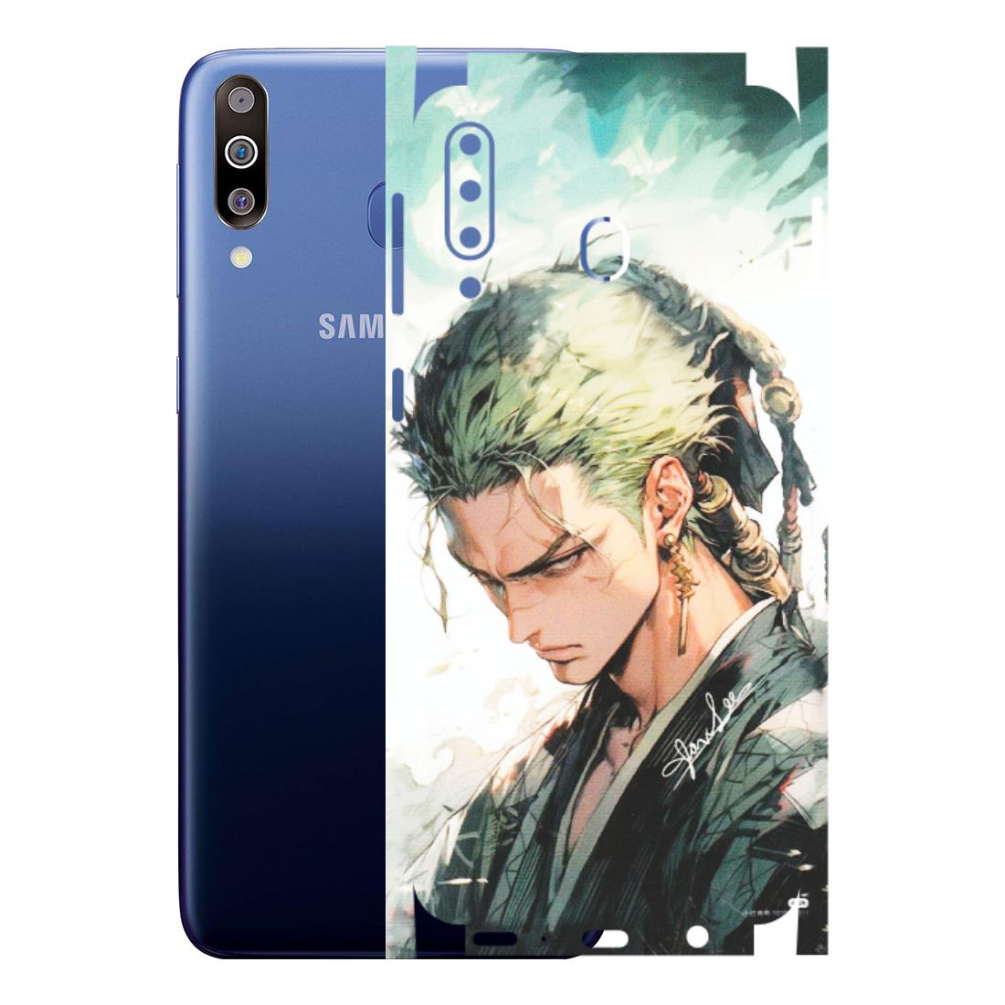 Samsung M/F/Note/Flip and C Phone Skins (All Models) - Pirate Hunter One Piece Anime - Matte Finish (M-157) Samsung Galaxy M30