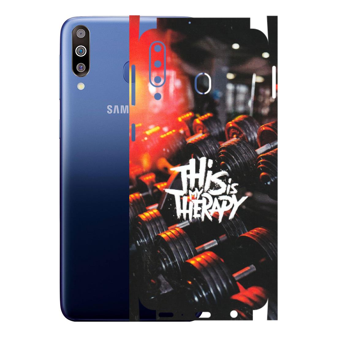 Samsung M/F/Note/Flip and C Phone Skins (All Models) - GYM Lover Therapy - Matte Finish (M-160) Samsung Galaxy M30
