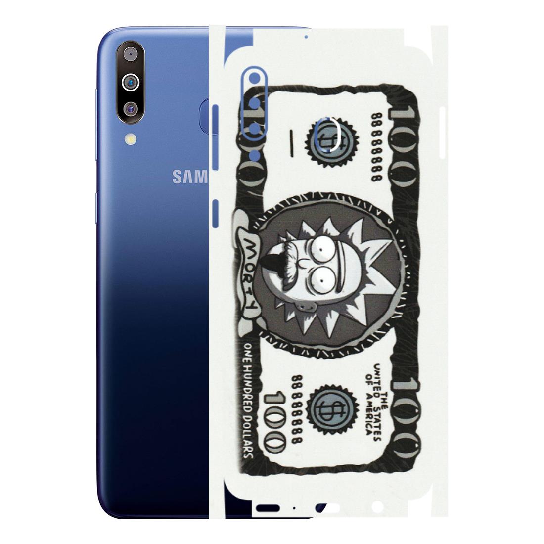 Samsung M/F/Note/Flip and C Phone Skins (All Models) - Rick And Morty Hundred Dollar Anime - Matte Finish (M-161) Samsung Galaxy M30