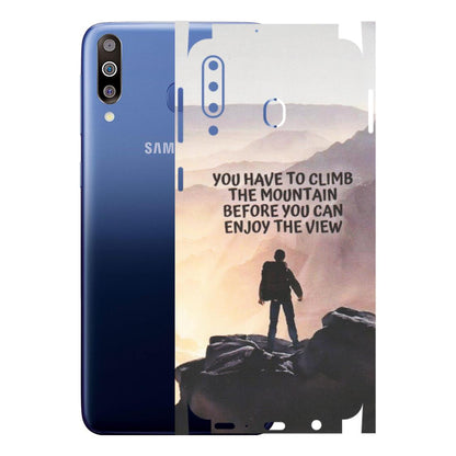Samsung M/F/Note/Flip and C Phone Skins (All Models) - Motivational Hiking Mountain - Matte Finish (M-28) Samsung Galaxy M30