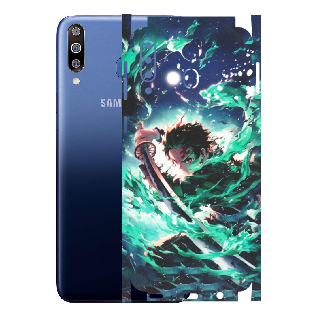 Samsung M/F/Note/Flip and C Phone Skins (All Models) - Sword Fighter Anime - Matte Finish (M-29) Samsung Galaxy M30