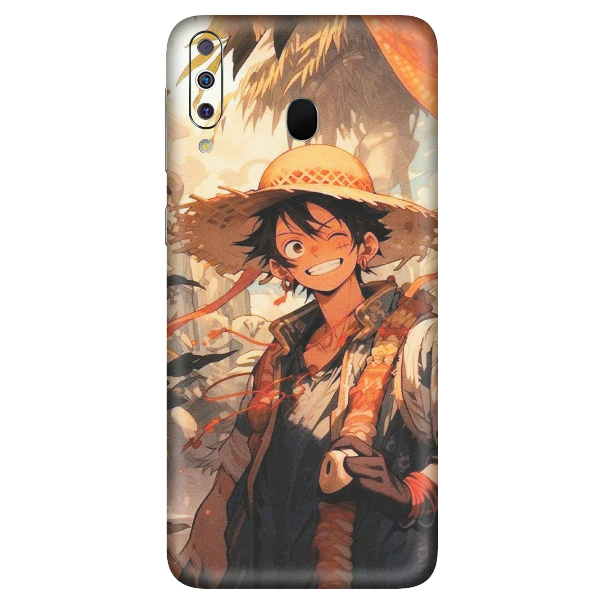 Samsung M/F/Note/Flip and C Phone Skins (All Models) - Anime Character Smile - Matte Finish (M-33) Samsung Galaxy M30