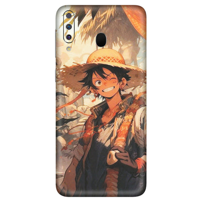 Samsung M/F/Note/Flip and C Phone Skins (All Models) - Anime Character Smile - Matte Finish (M-33) Samsung Galaxy M30