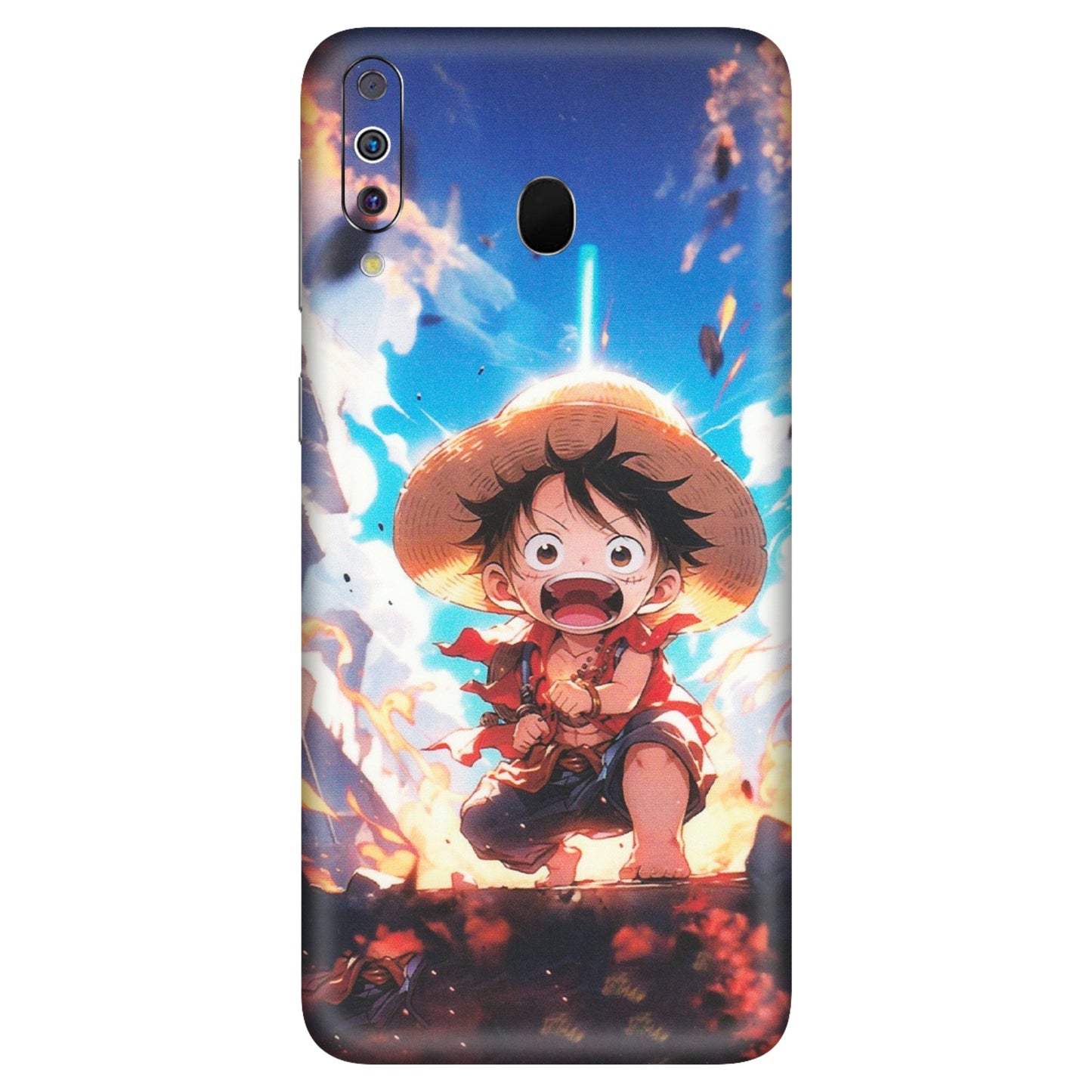 Samsung M/F/Note/Flip and C Phone Skins (All Models) - Toon One Piece Cute Character - Matte Finish (M-35) Samsung Galaxy M30
