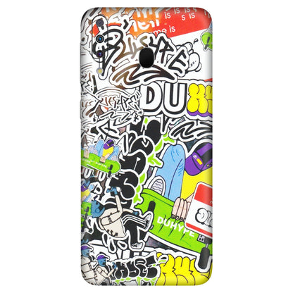 Samsung M/F/Note/Flip and C Phone Skins (All Models) - Dope Graffiti - Matte Finish (M-61) Samsung Galaxy M30