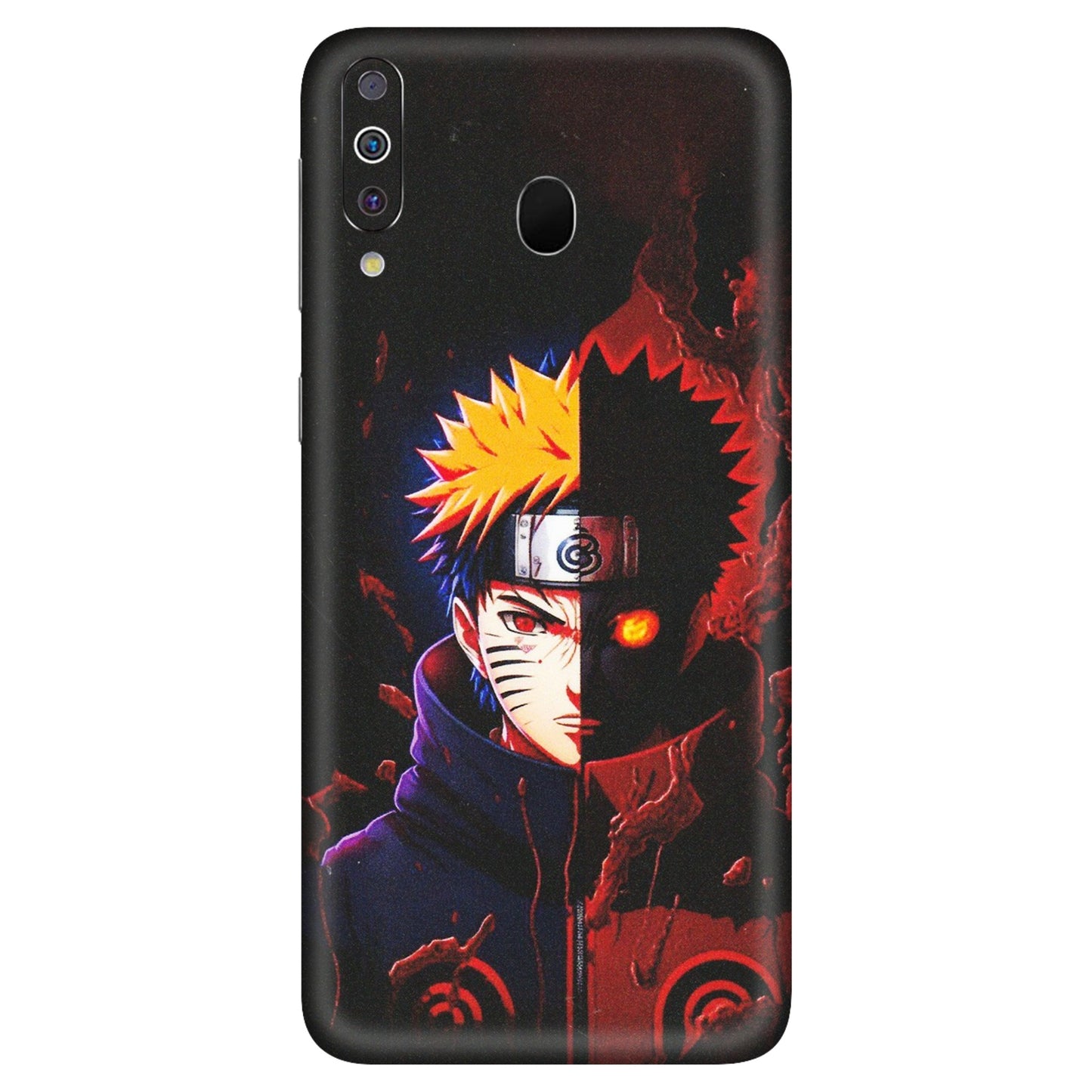 Samsung M/F/Note/Flip and C Phone Skins (All Models) - Naruto X Evil - Matte Finish (M-70) Samsung Galaxy M30