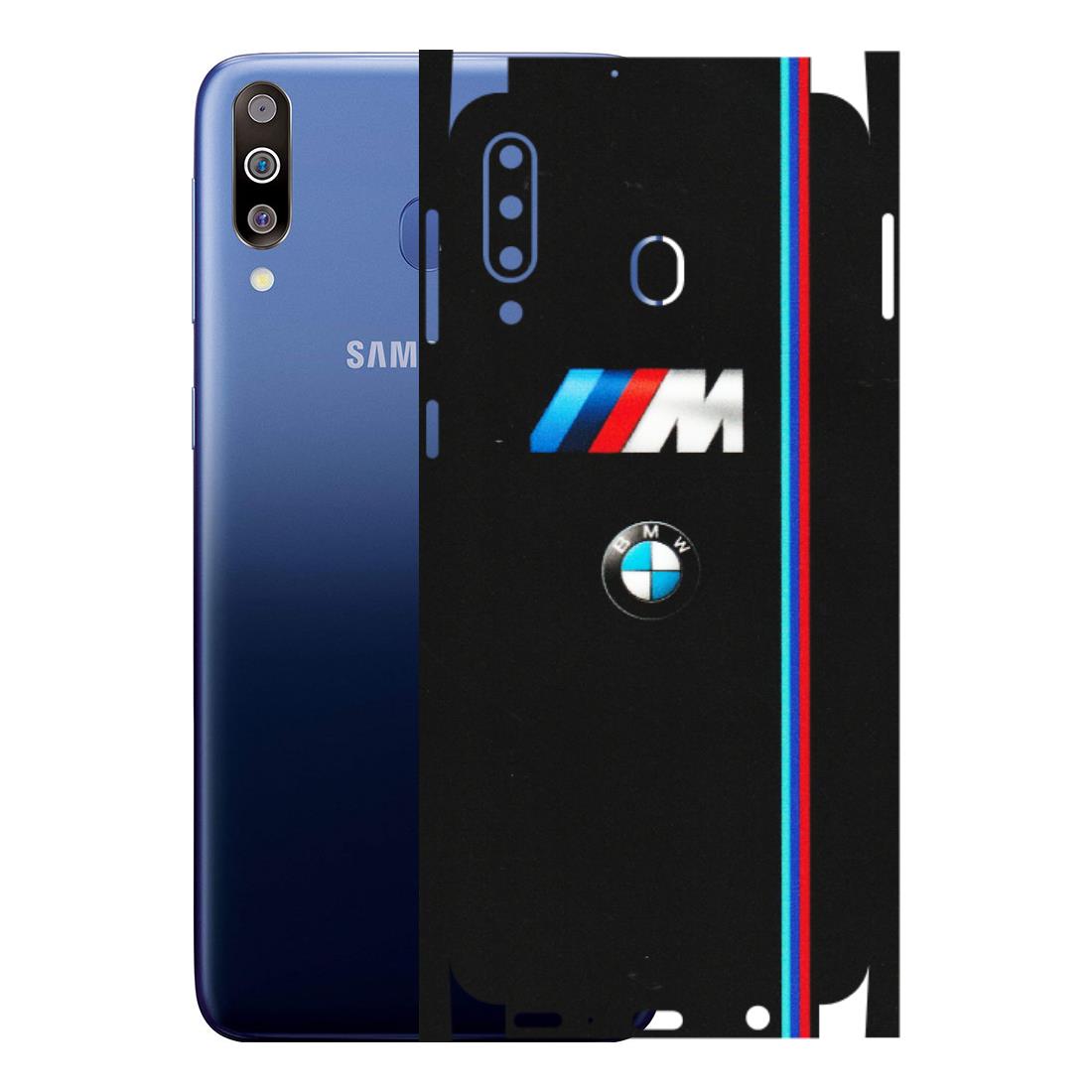 Samsung M/F/Note/Flip and C Phone Skins (All Models) - Styling With Black BMW - Matte Finish (M-74) Samsung Galaxy M30