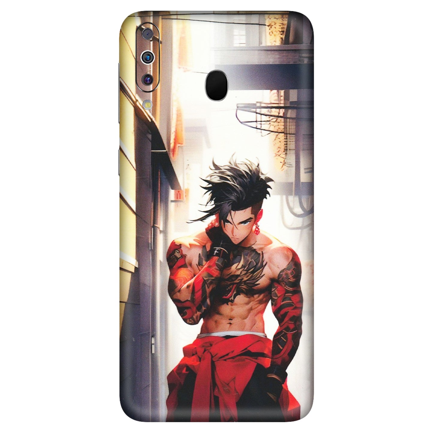 Samsung M/F/Note/Flip and C Phone Skins (All Models) - In the streets of Japan - Matte Finish (M-77) Samsung Galaxy M30