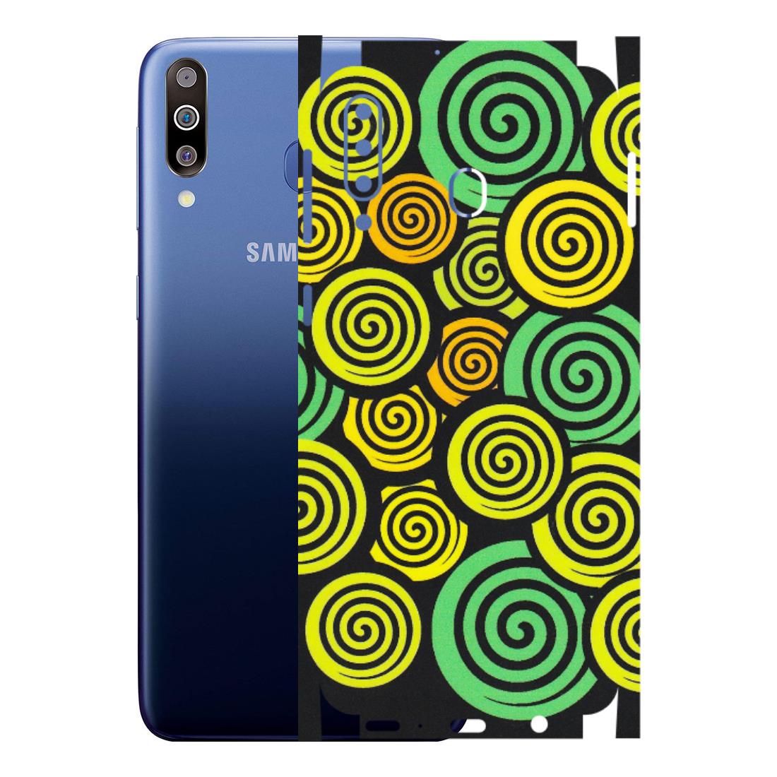 Samsung M/F/Note/Flip and C Phone Skins (All Models) - Crazy Spiral - Matte Finish (M-91) Samsung Galaxy M30