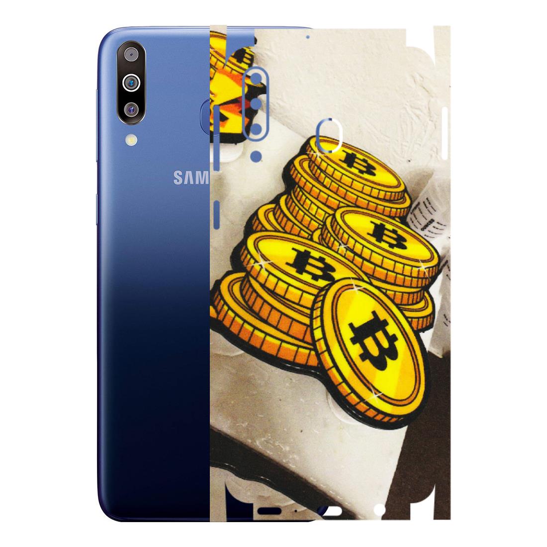 Samsung M/F/Note/Flip and C Phone Skins (All Models) - Billionaire Bitcoin Collection - Matte Finish (M-92) Samsung Galaxy M30