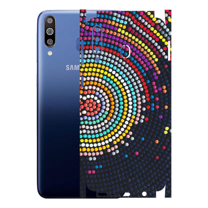 Samsung M/F/Note/Flip and C Phone Skins (All Models) - Rainbow Dot Mandala - Matte Finish (M-97) Samsung Galaxy M30