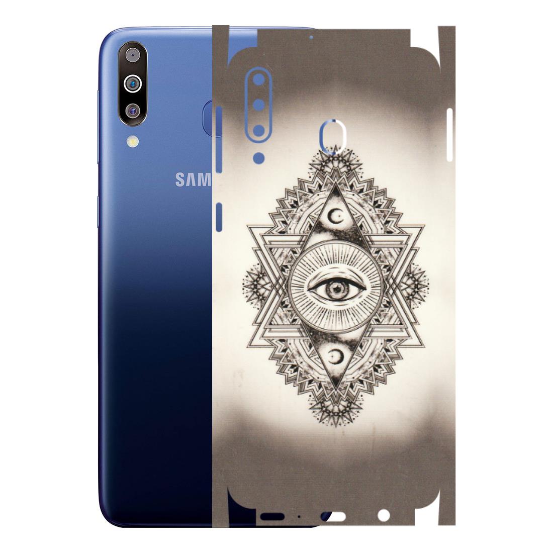 Samsung M/F/Note/Flip and C Phone Skins (All Models) - Illuminati Great Eye - Transparent Finish (T-14) Samsung Galaxy M30