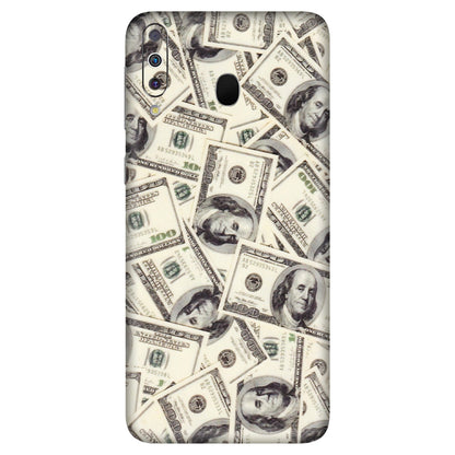 Samsung M/F/Note/Flip and C Phone Skins (All Models) - Dollar Lover - Transparent Finish (T-17) Samsung Galaxy M30