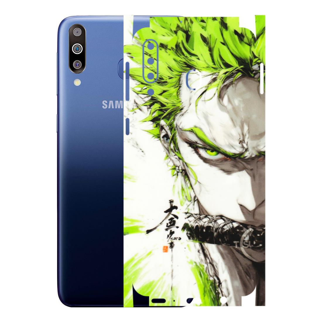 Samsung M/F/Note/Flip and C Phone Skins (All Models) - Roro Taku Anime - Transparent Finish (T-18) Samsung Galaxy M30