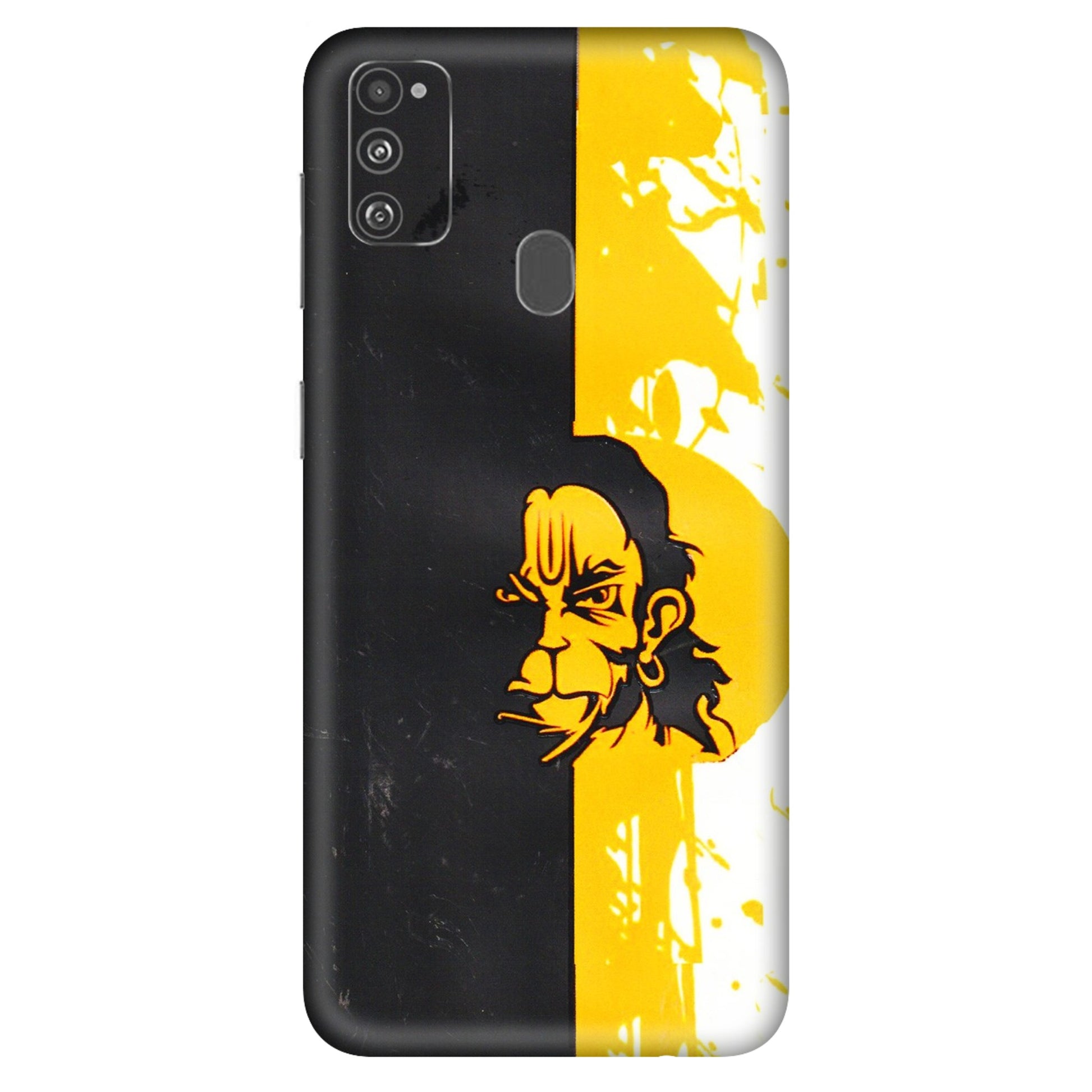 Samsung M/F/Note/Flip and C Phone Skins (All Models) - Bajrangbali - 3D Embossed Finish (L-151) Samsung Galaxy M30S