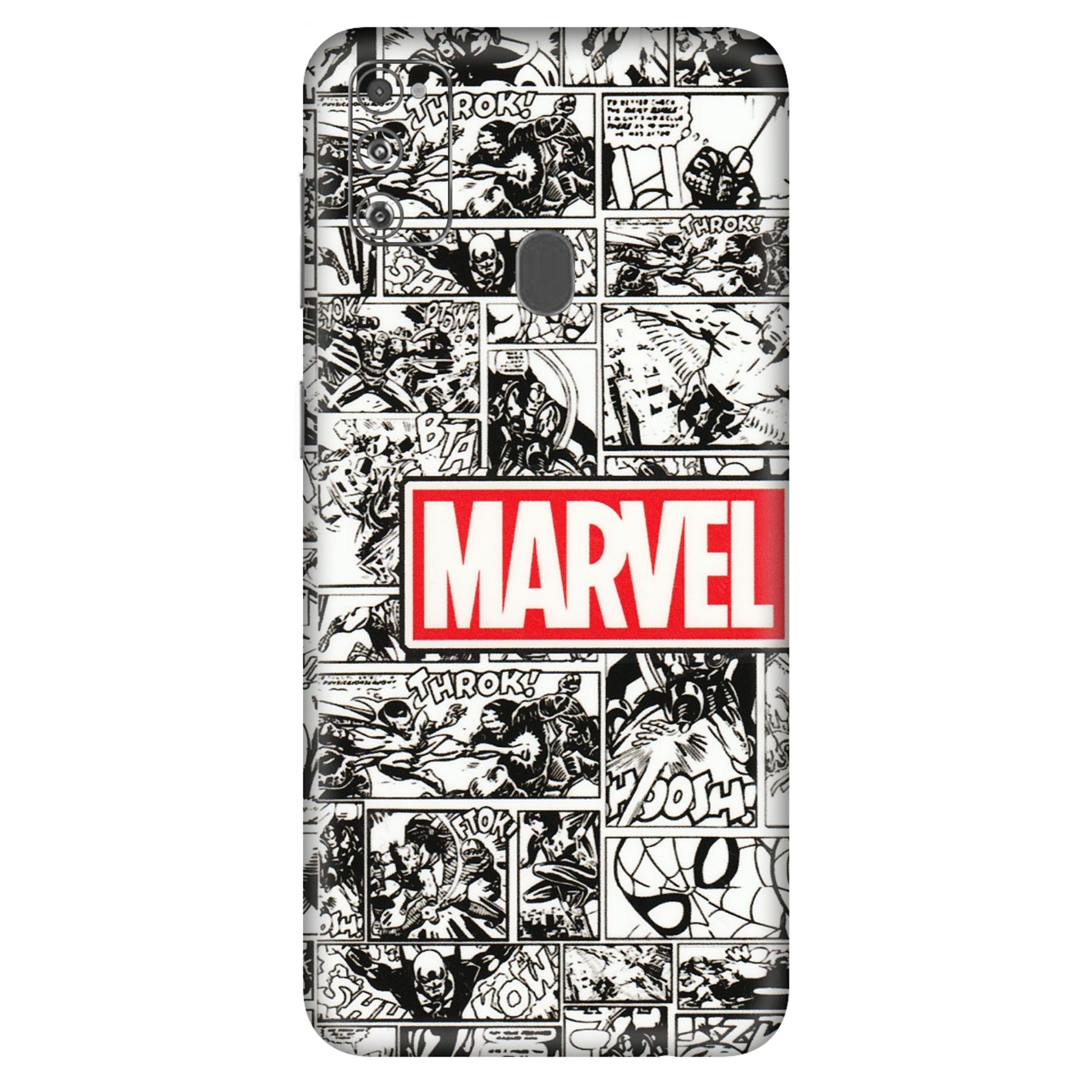 Samsung M/F/Note/Flip and C Phone Skins (All Models) - Marvel Comic - 3D Embossed Finish (L-171) Samsung Galaxy M30S