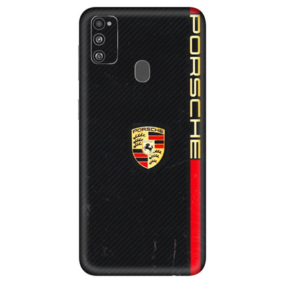 Samsung M/F/Note/Flip and C Phone Skins (All Models) - Premium Porsche - 3D Embossed Finish (L-225) Samsung Galaxy M30S