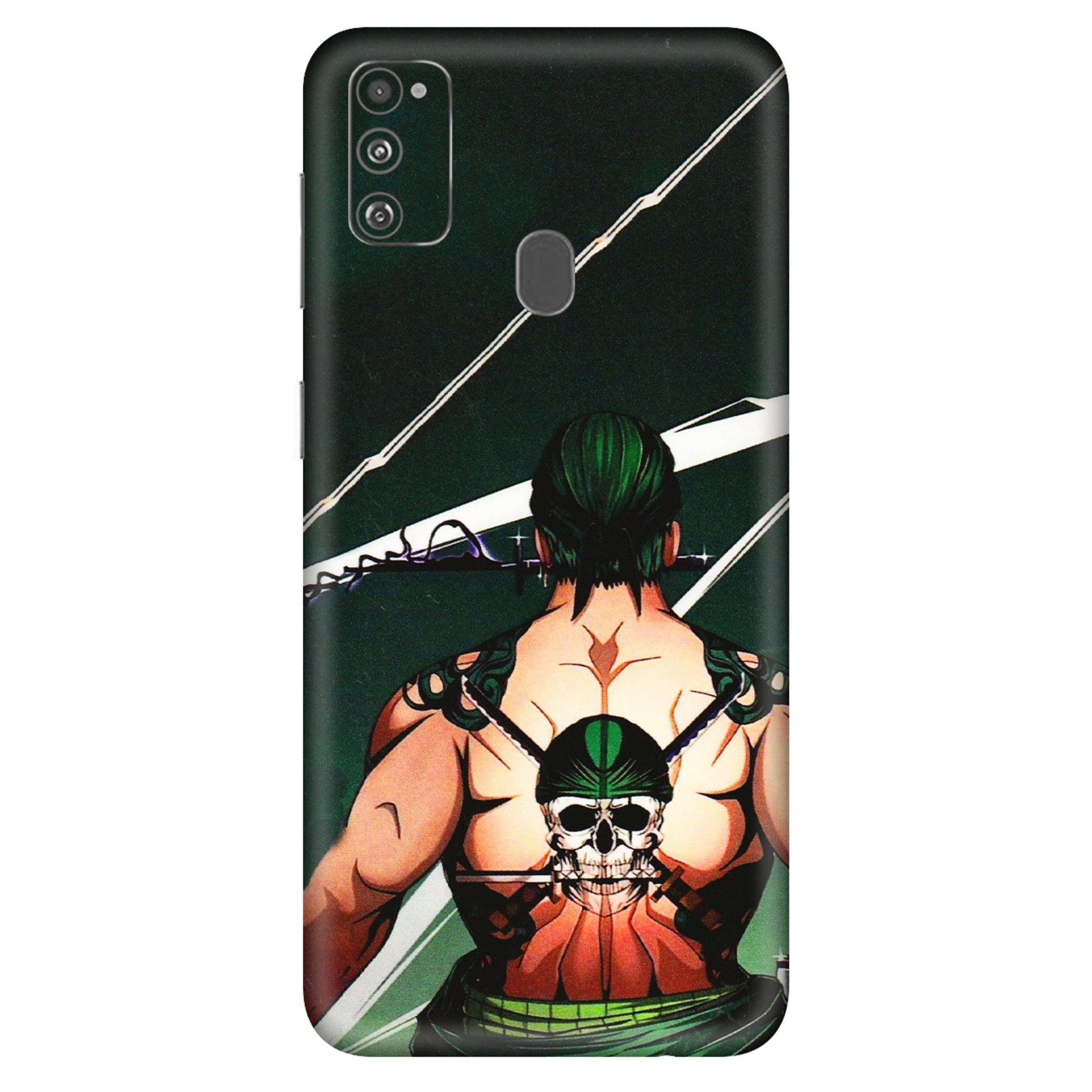 Samsung M/F/Note/Flip and C Phone Skins (All Models) - Zoro Anime - 3D Embossed Finish (L-23) Samsung Galaxy M30S