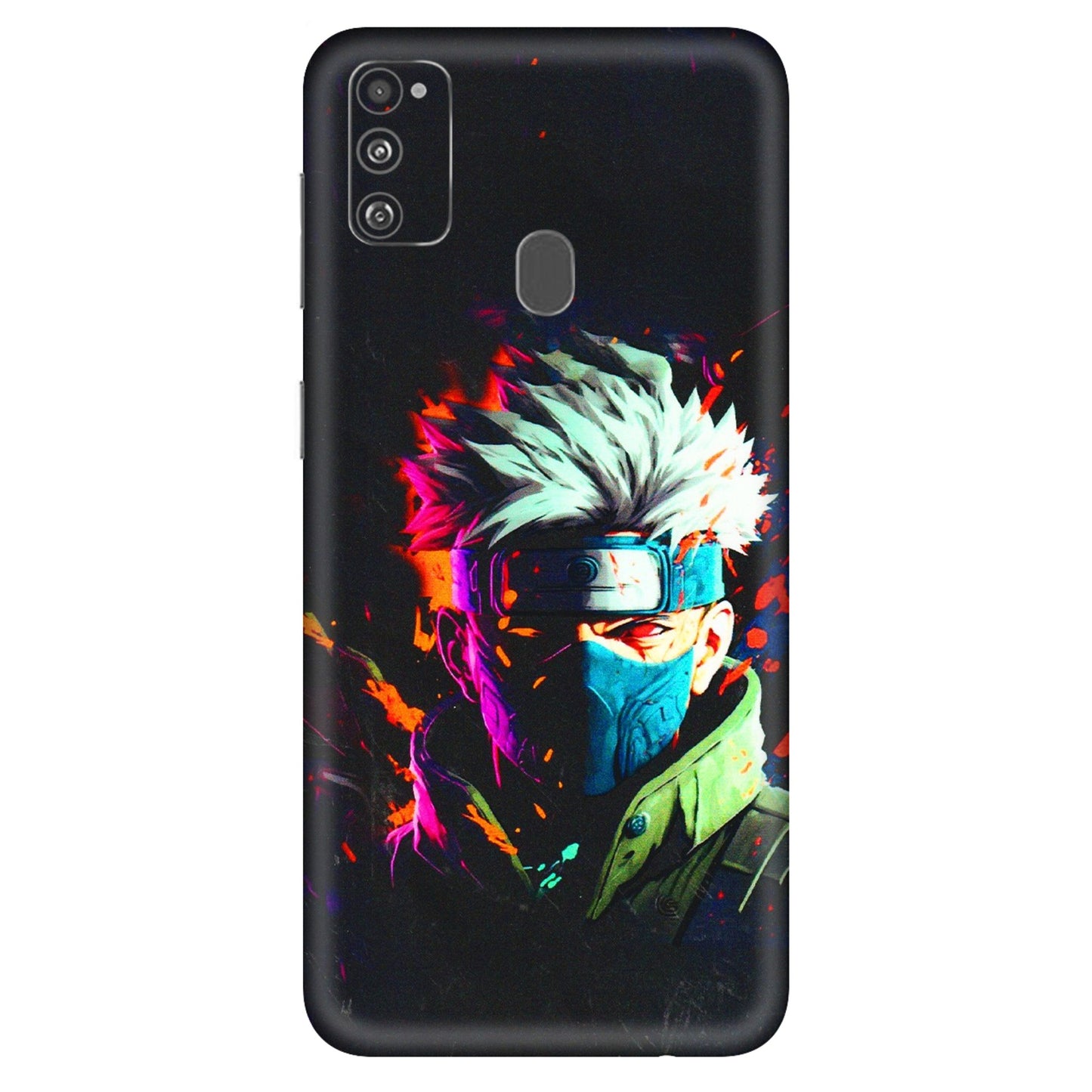 Samsung M/F/Note/Flip and C Phone Skins (All Models) - Anime Cool Character - 3D Embossed Finish (L-59) Samsung Galaxy M30S