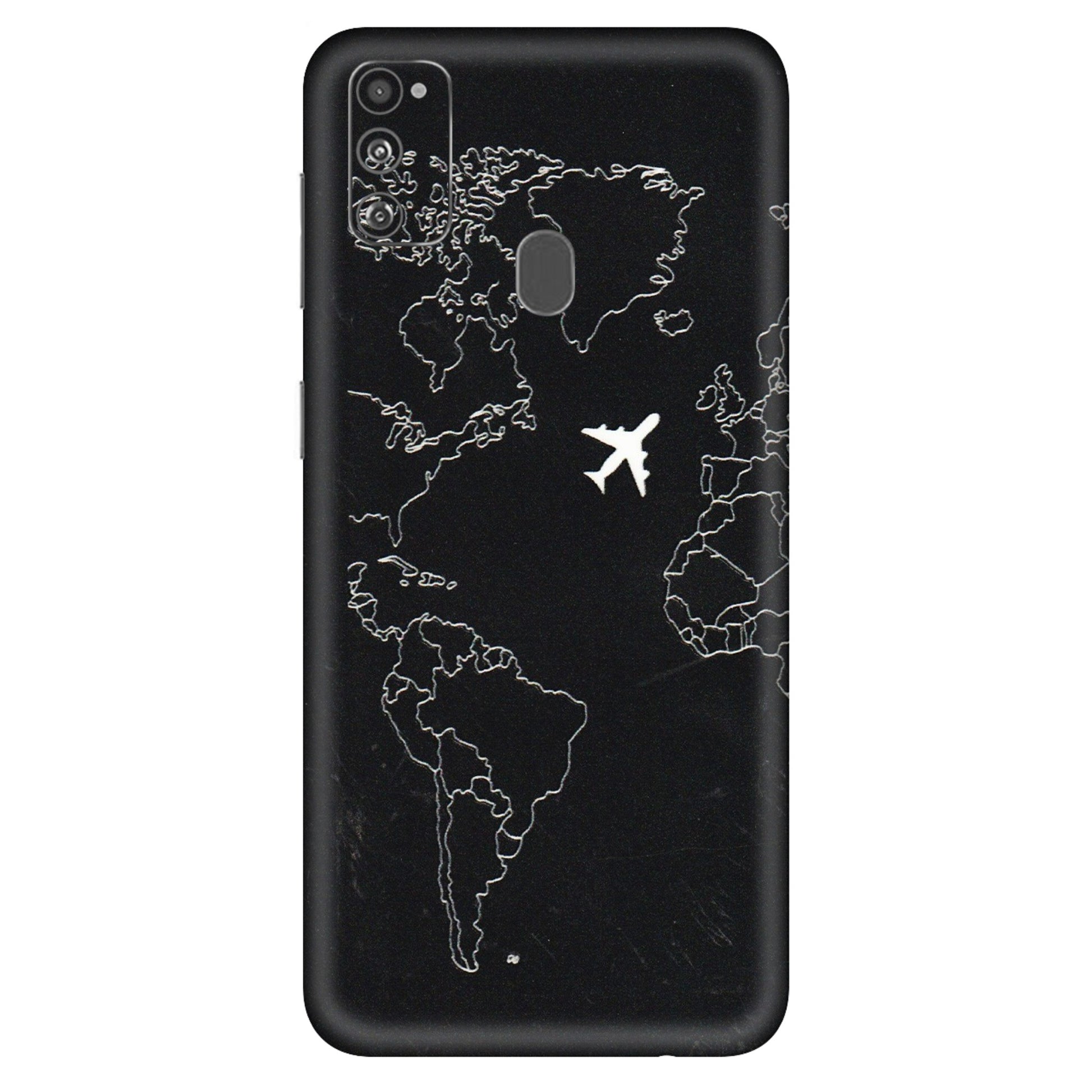 Samsung M/F/Note/Flip and C Phone Skins (All Models) - Never Ending Travel - 3D Embossed Finish (L-79) Samsung Galaxy M30S