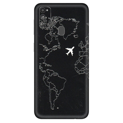 Samsung M/F/Note/Flip and C Phone Skins (All Models) - Never Ending Travel - 3D Embossed Finish (L-79) Samsung Galaxy M30S