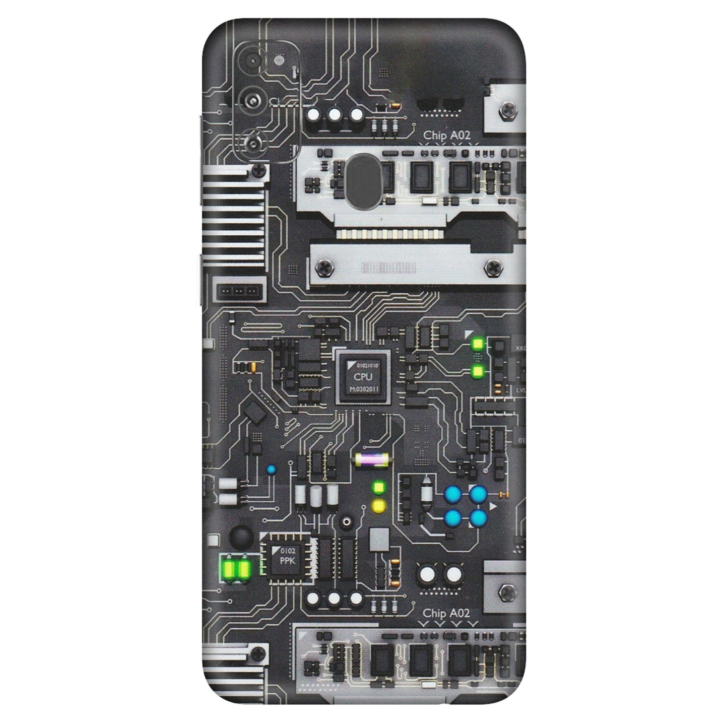 Samsung M/F/Note/Flip and C Phone Skins (All Models) - Motherboard Internals - Matte Finish (M-135) Samsung Galaxy M30S