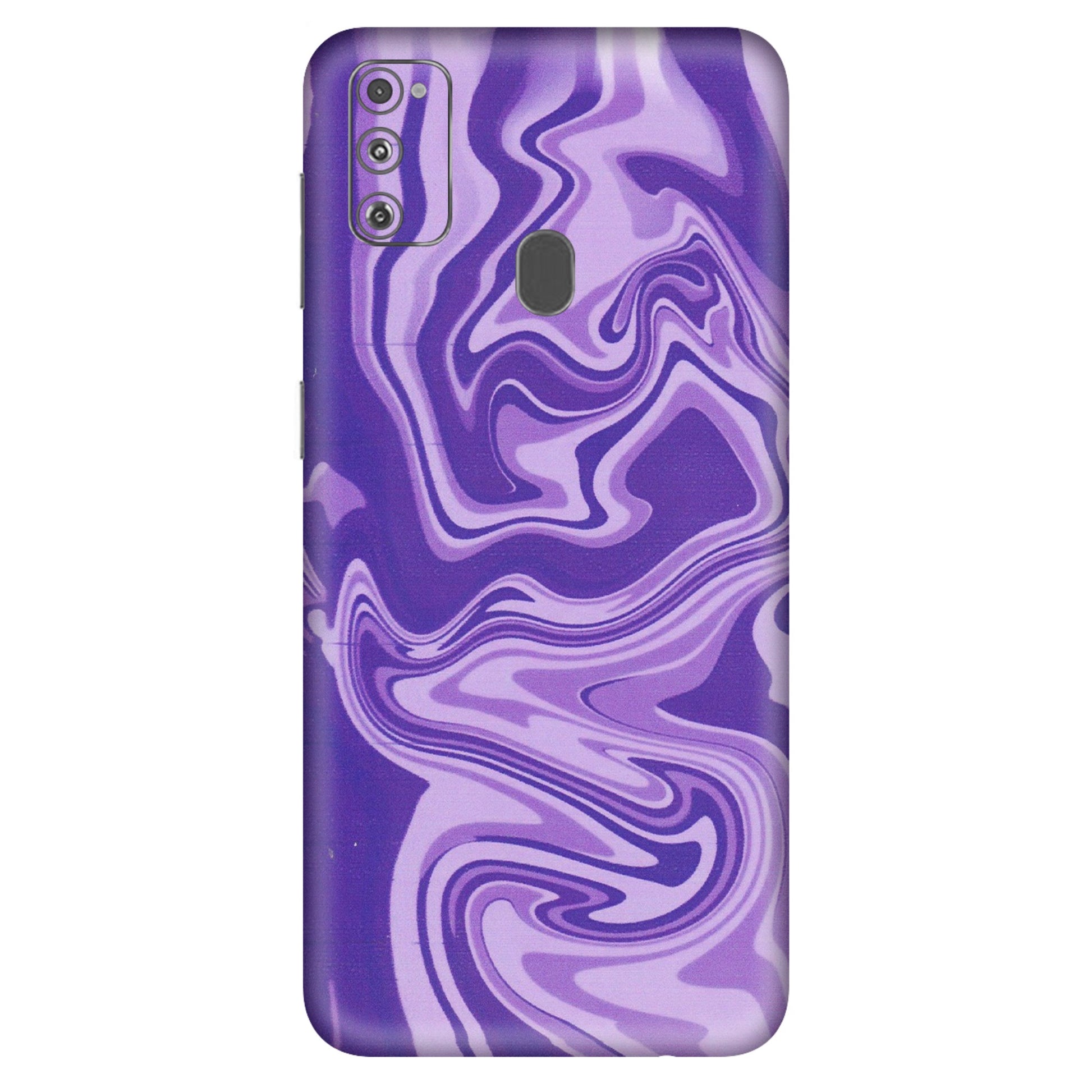 Samsung M/F/Note/Flip and C Phone Skins (All Models) - Hazy Purple Nights - Matte Finish (M-14) Samsung Galaxy M30S