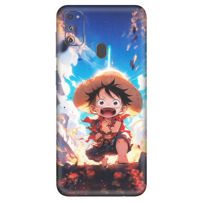Samsung M/F/Note/Flip and C Phone Skins (All Models) - Toon One Piece Cute Character - Matte Finish (M-35) Samsung Galaxy M30S