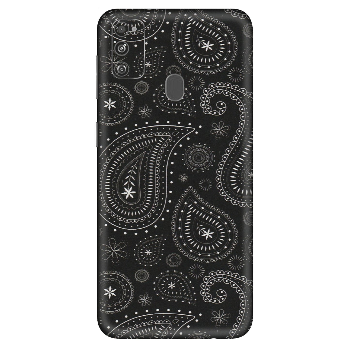 Samsung M/F/Note/Flip and C Phone Skins (All Models) - Black Sober Kerry - Matte Finish (M-37) Samsung Galaxy M30S