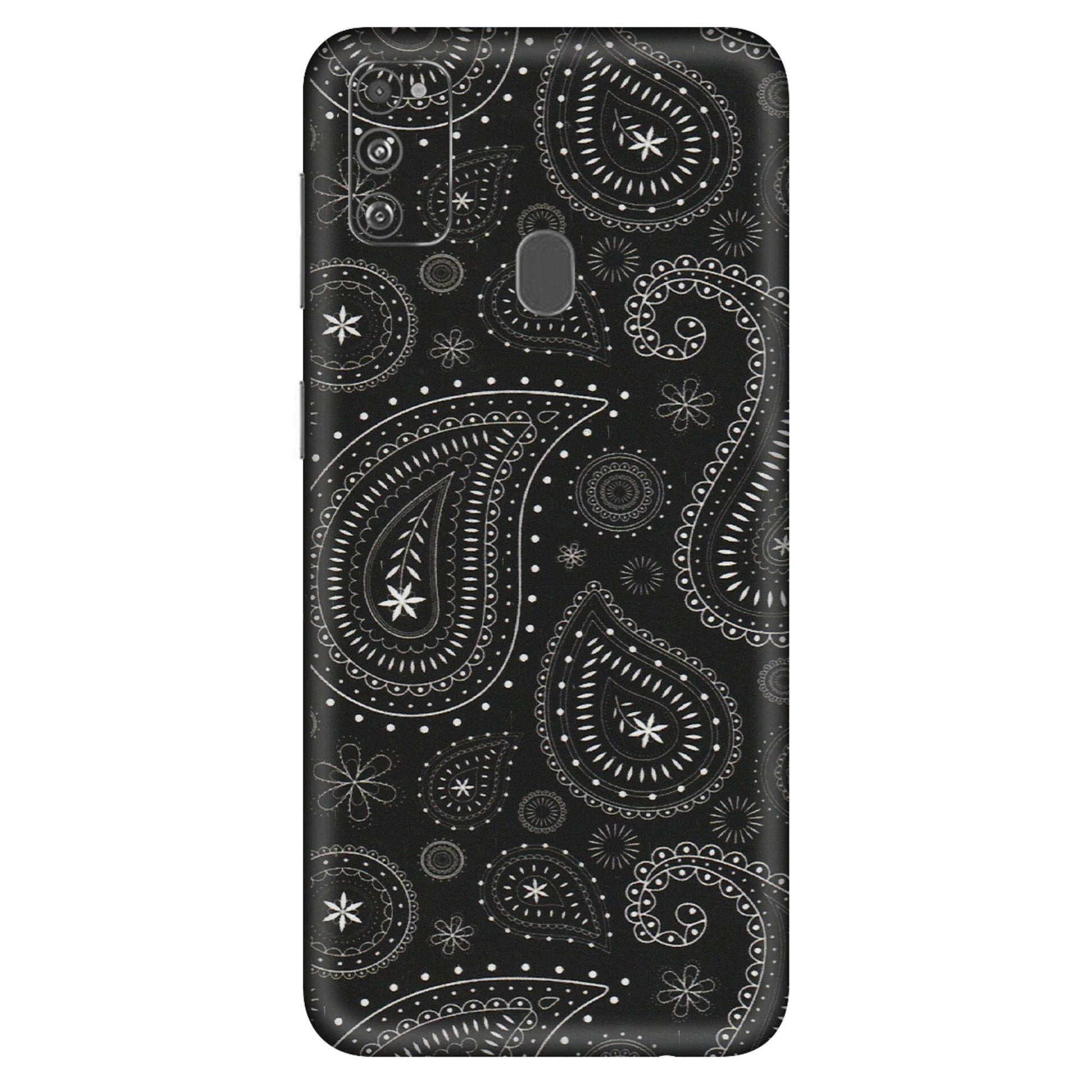 Samsung M/F/Note/Flip and C Phone Skins (All Models) - Black Sober Kerry - Matte Finish (M-37) Samsung Galaxy M30S