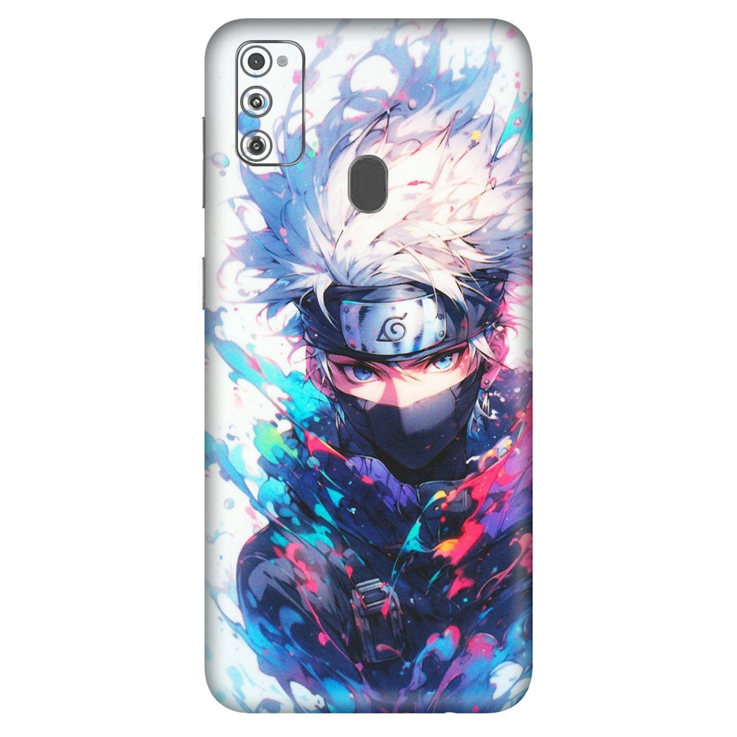 Samsung M/F/Note/Flip and C Phone Skins (All Models) - Naruto Face Mask - Matte Finish (M-03) Samsung Galaxy M30S