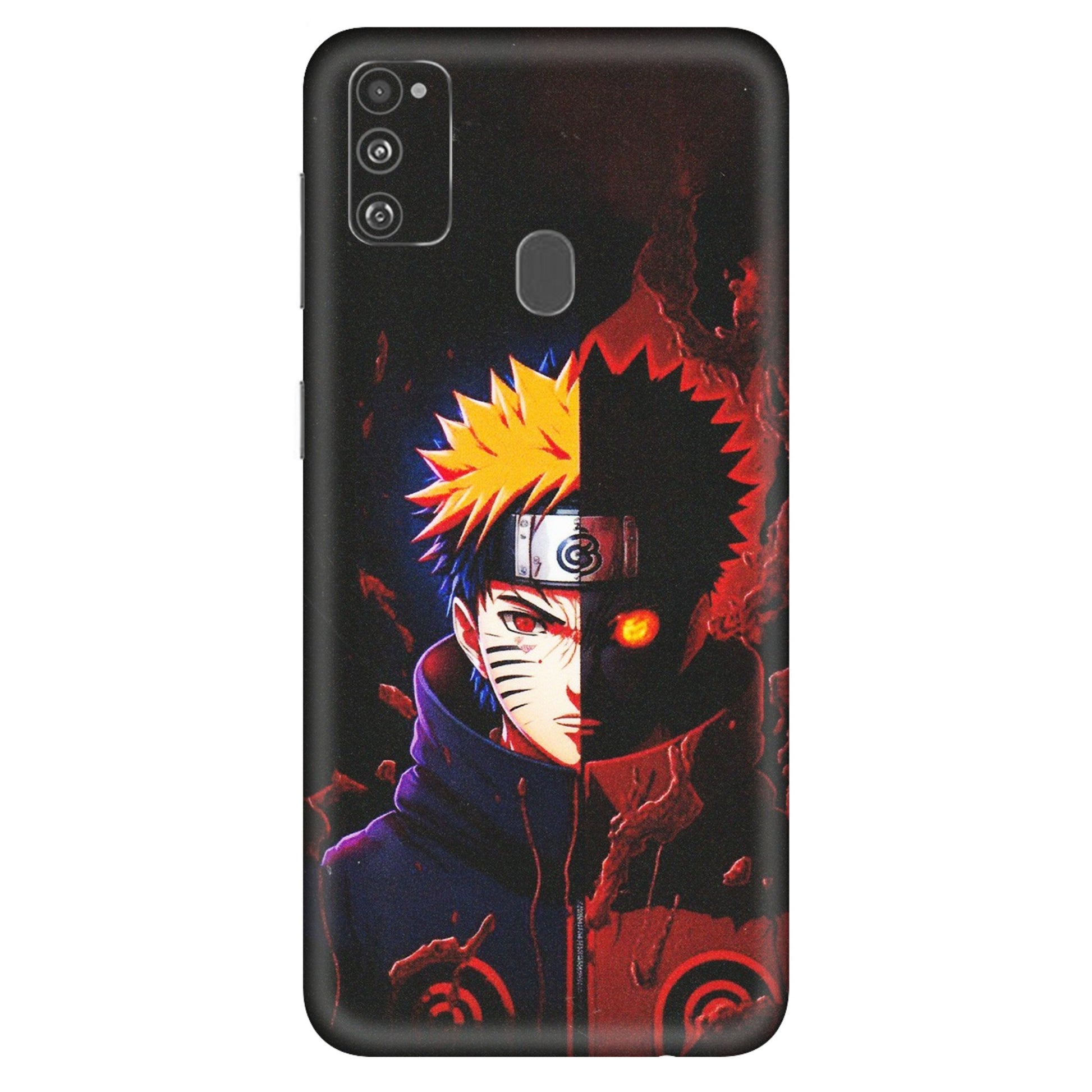 Samsung M/F/Note/Flip and C Phone Skins (All Models) - Naruto X Evil - Matte Finish (M-70) Samsung Galaxy M30S