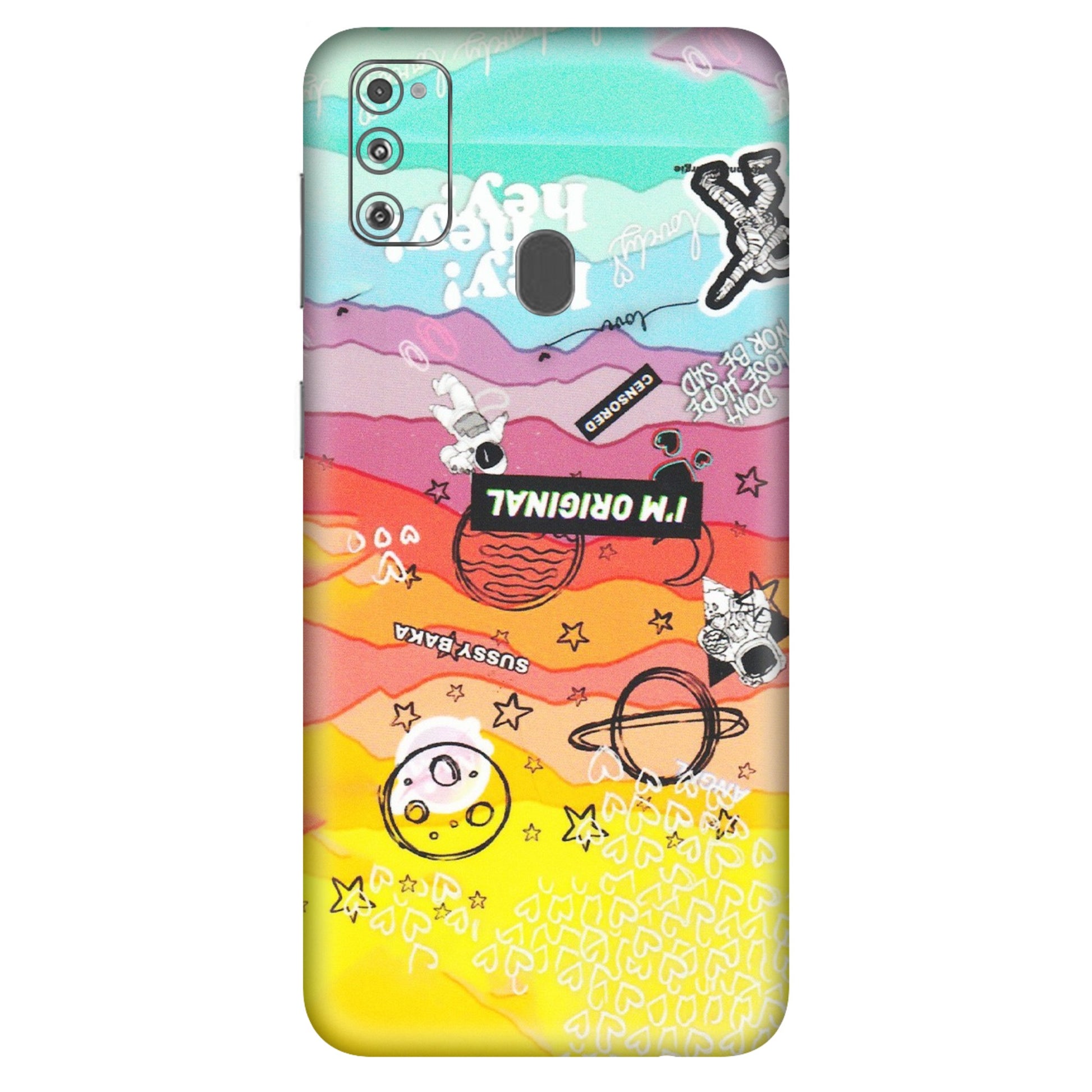 Samsung M/F/Note/Flip and C Phone Skins (All Models) - The Original Astronaut - Matte Finish (M-79) Samsung Galaxy M30S