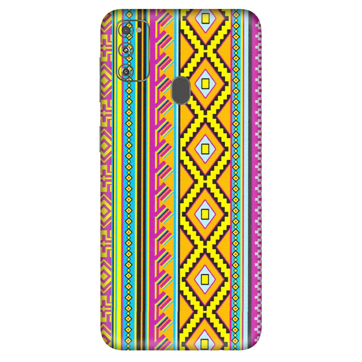 Samsung M/F/Note/Flip and C Phone Skins (All Models) - Thai illustration - Matte Finish (M-89) Samsung Galaxy M30S