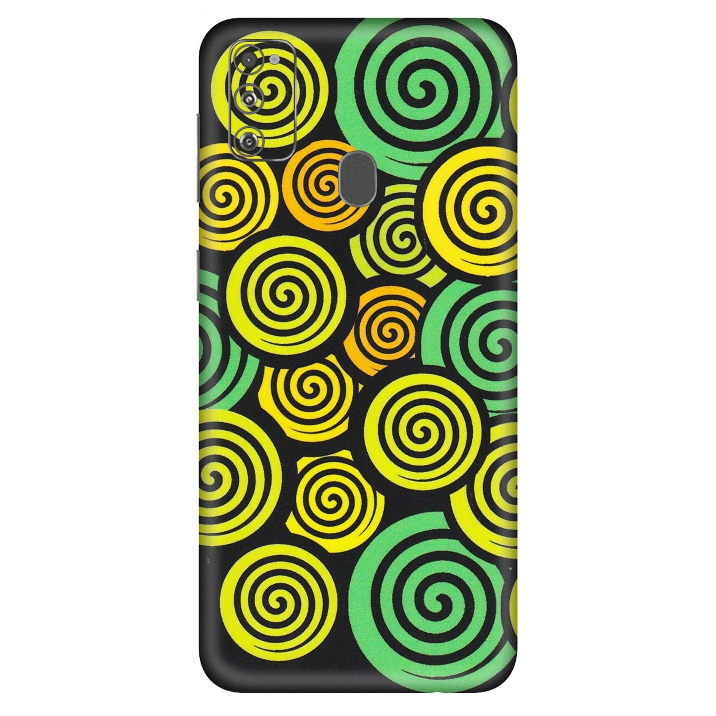 Samsung M/F/Note/Flip and C Phone Skins (All Models) - Crazy Spiral - Matte Finish (M-91) Samsung Galaxy M30S