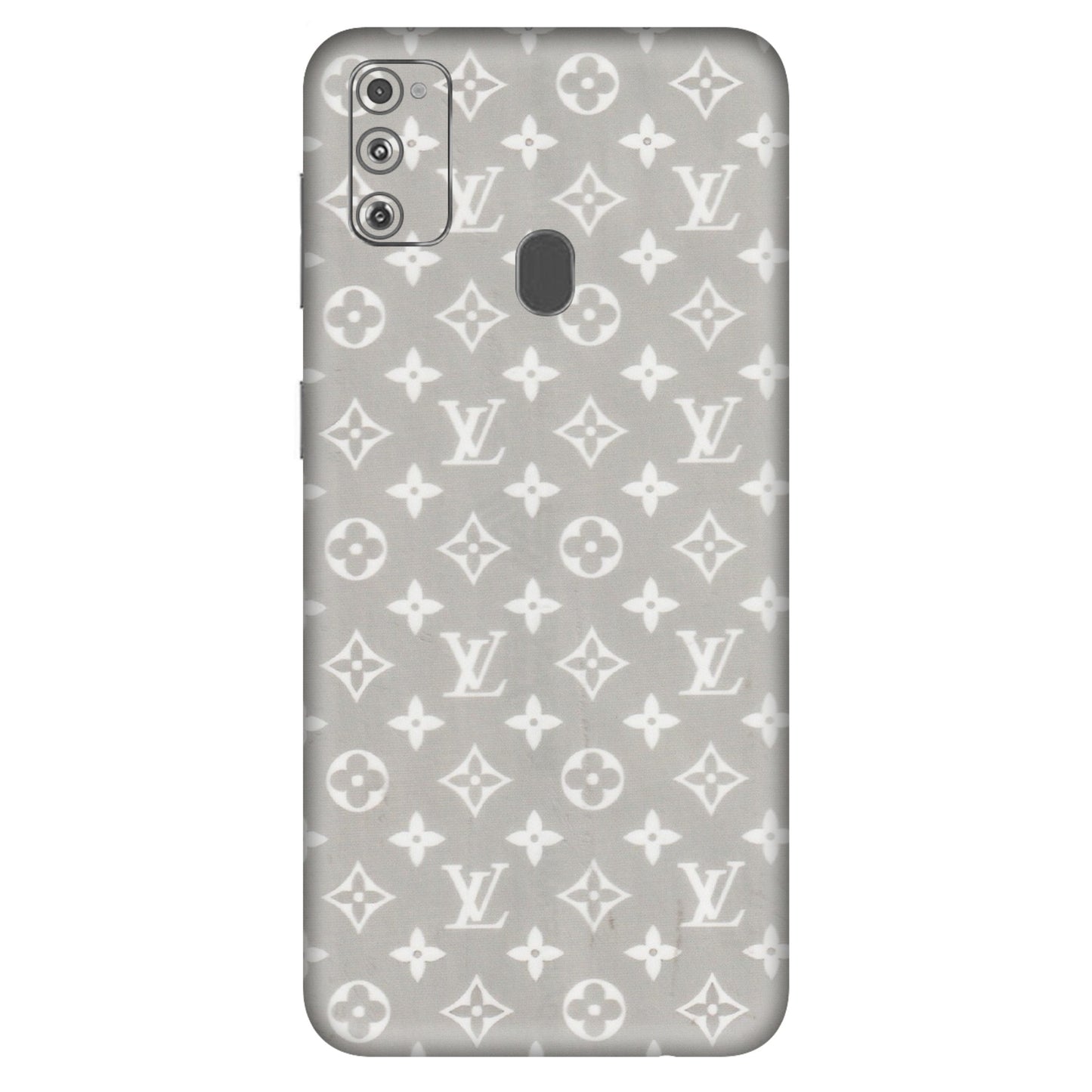 Samsung M/F/Note/Flip and C Phone Skins (All Models) - Luxury Brands Logo - Transparent Finish (T-07) Samsung Galaxy M30S