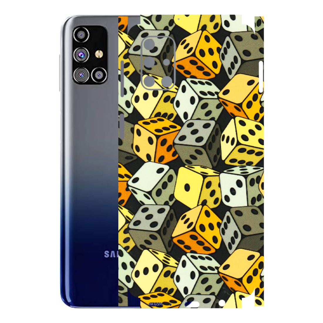 Samsung M/F/Note/Flip and C Phone Skins (All Models) - Dices Of Life - 3D Embossed Finish (L-04) Samsung Galaxy M31s