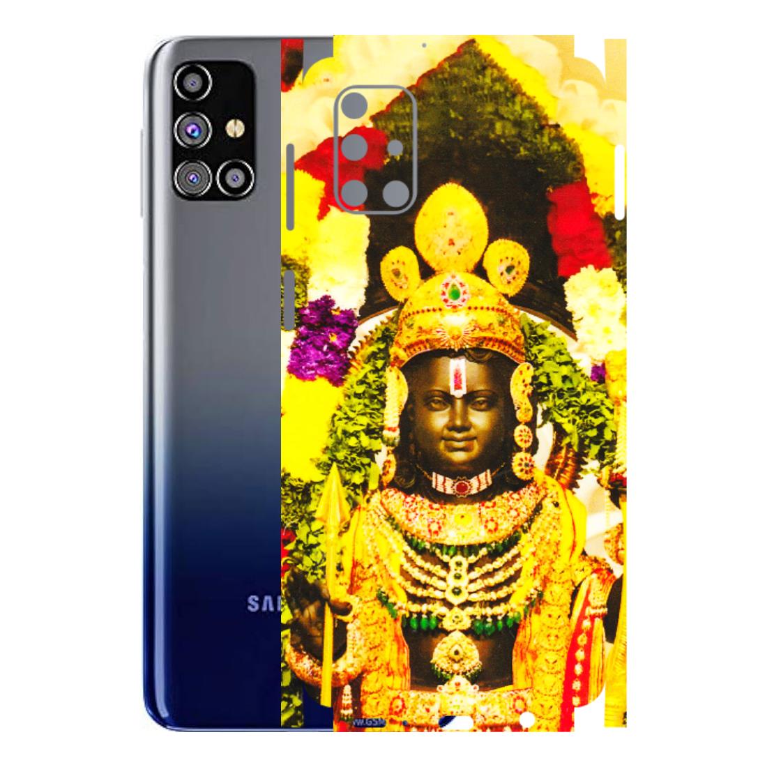 Samsung M/F/Note/Flip and C Phone Skins (All Models) - Ram Lalla Ayodhya - 3D Embossed Finish (L-103) Samsung Galaxy M31s