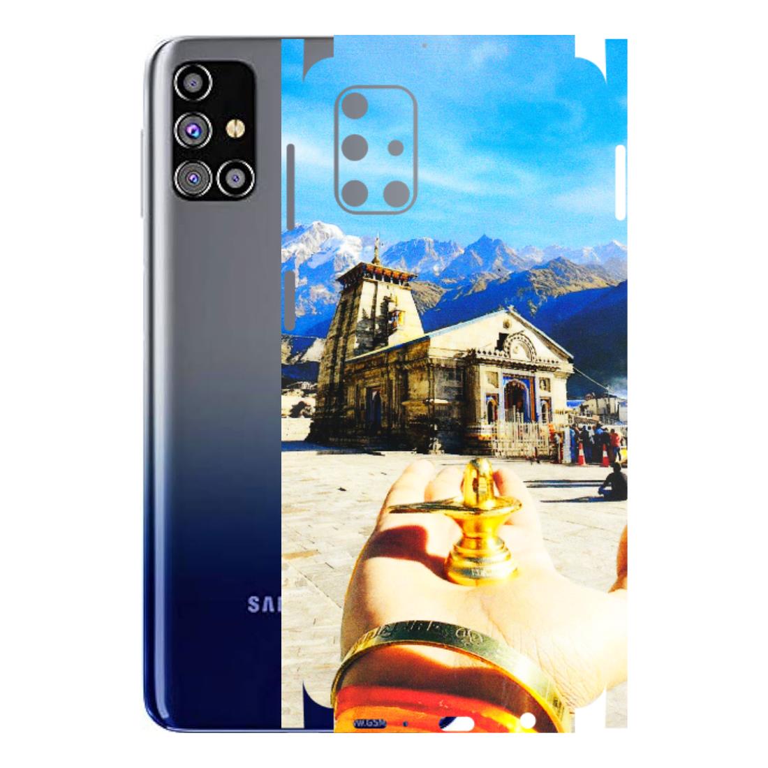 Samsung M/F/Note/Flip and C Phone Skins (All Models) - Beauty of Kedarnath - 3D Embossed Finish (L-108) Samsung Galaxy M31s