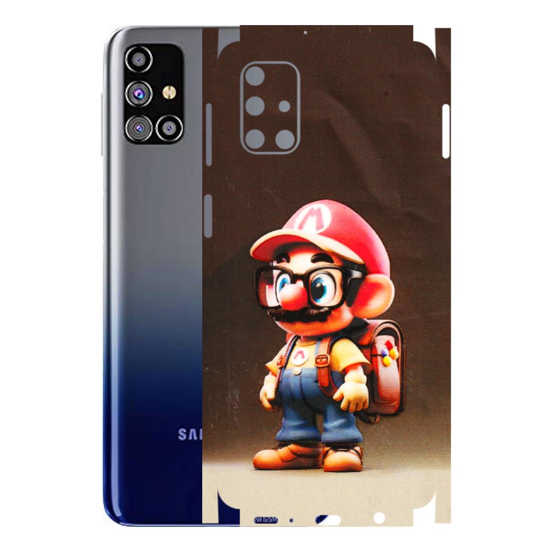 Samsung M/F/Note/Flip and C Phone Skins (All Models) - Little Mario - 3D Embossed Finish (L-119) Samsung Galaxy M31s