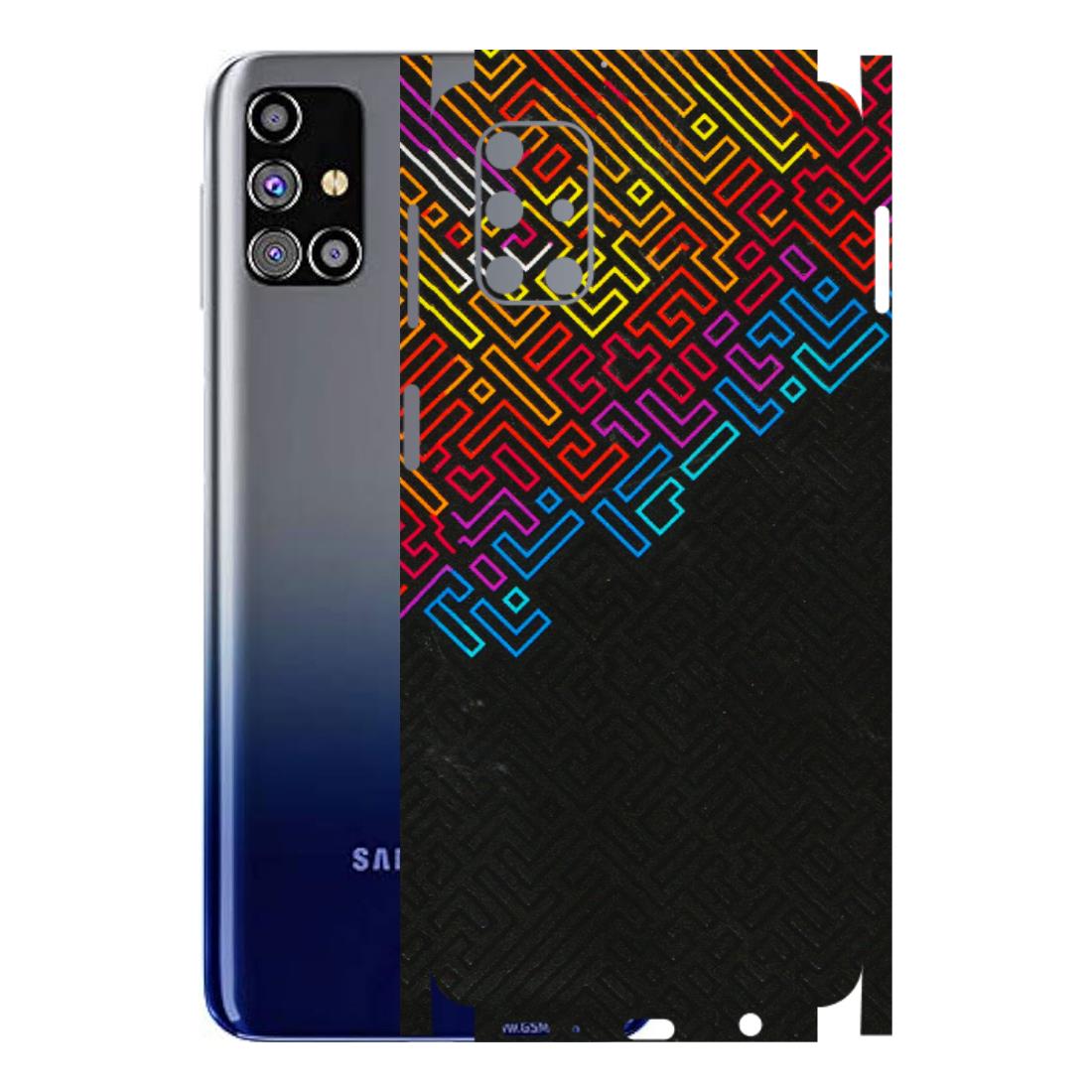 Samsung M/F/Note/Flip and C Phone Skins (All Models) - Dotme Pattern Art - 3D Embossed Finish (L-121) Samsung Galaxy M31s