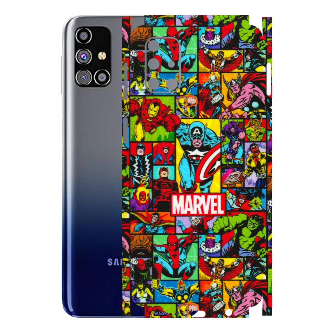 Samsung M/F/Note/Flip and C Phone Skins (All Models) - MARVELOUS Comic Characters - 3D Embossed Finish (L-129) Samsung Galaxy M31s